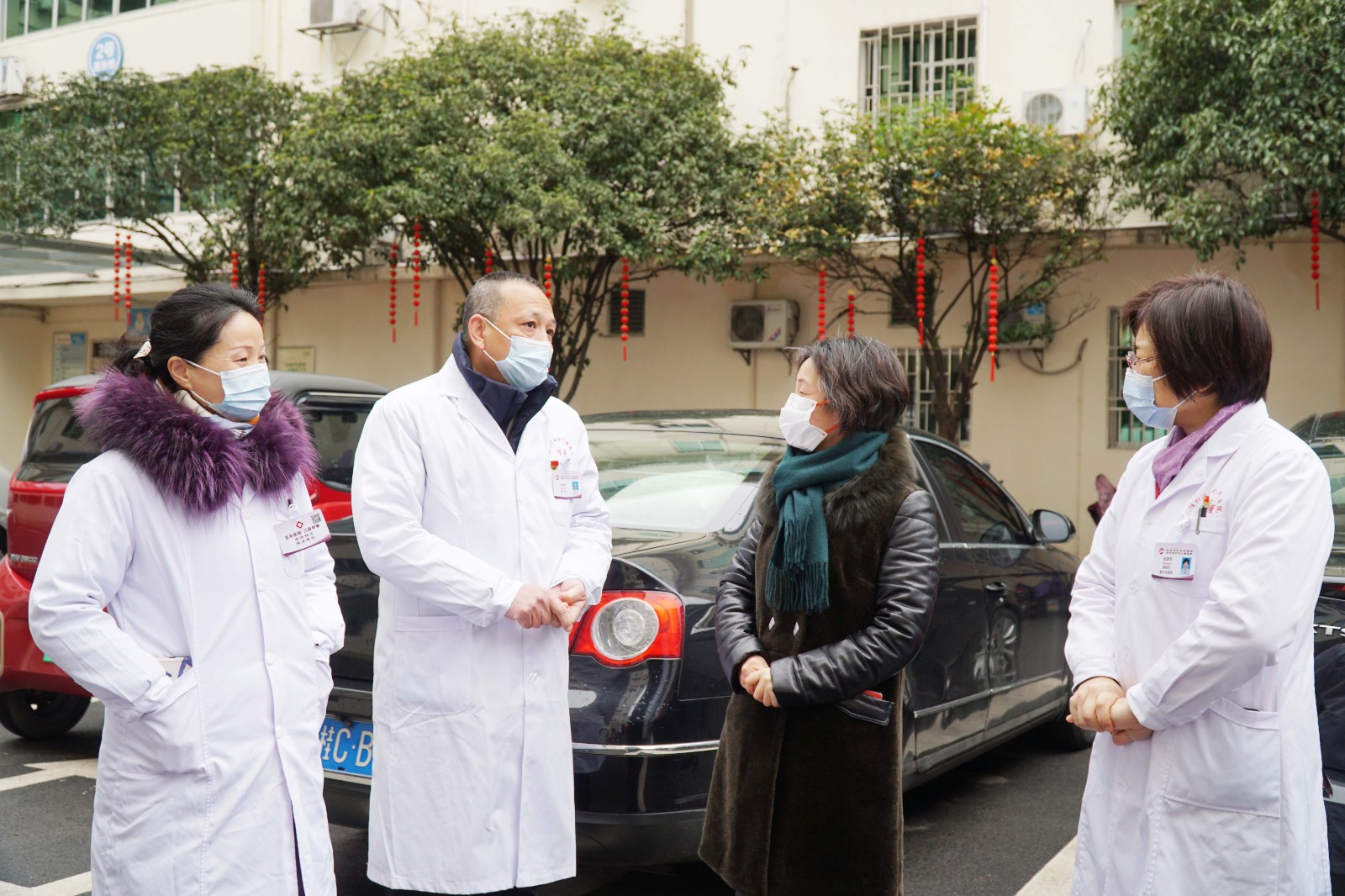 桂林市纪委监委驻市卫生健康委纪检监察组到我院开展新冠疫情防控监督工作