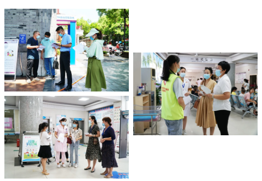 桂林市妇幼保健院迎接桂林市卫生健康委员会创建全国文明城市督查组检查