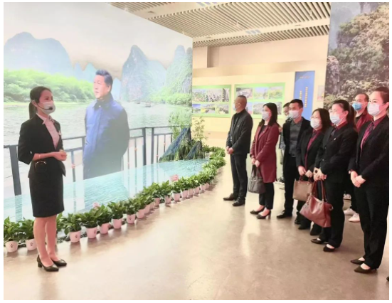 我院党委组织党员干部到桂林市博物馆参观打造世界级旅游城市一周年成果展